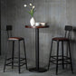 Industrial Armless Backrest Counter Stool Iron Cafe Bar Stool with Leather Cushion Clearhalo 'Bar Furniture' 'Bar Stools' 'bar_stools' 'furn' 'furn_bar_stools' 'Furniture' 'furniture_bar_stools' 'Kitchen & Dining Furniture' 1200x1200_c029c00a-c060-4e16-82ac-a85b6cc2ec28