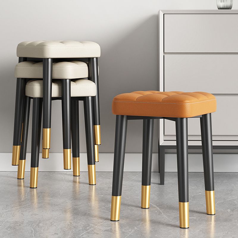 Water Resistant Ottoman Square Metal Frame Fabric Tufted Standard Clearhalo 'furn' 'furn_ottomans_poufs' 'Furniture' 'Living Room Furniture' 'Ottomans & Poufs' 'ottomans_poufs' 1200x1200_c029e73c-4d59-4349-bbe7-7949d6786bbc