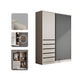 Manufactured Wood Modern Cabinet for Bedroom Sliding Door Storage Cabinet