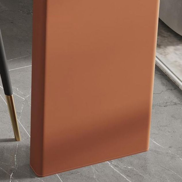 Juego de mesa de bar rectangular de piedra sinterizada de estilo moderno de 1/2/3 piezas para uso doméstico