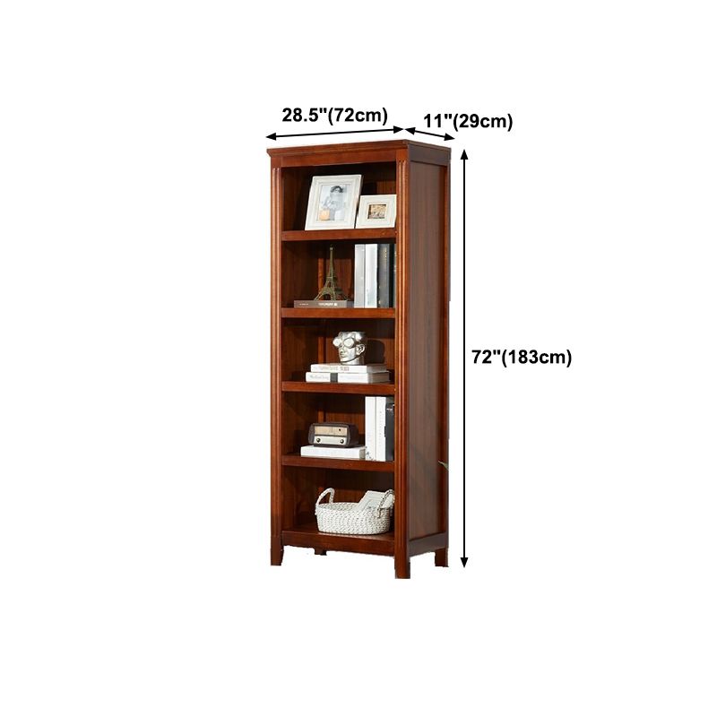 Contemporary Poplar Standard Bookshelf Closed Back Vertical Bookshelf for Bedroom Clearhalo 'Bookcases' 'furn' 'furn_bookcases' 'Furniture' 'furniture_bookcases' 'kitchen' 'kitchen_bookcases' 'Living Room Furniture' 'Office Furniture' 1200x1200_c02cc33a-9ab1-4cc0-b28c-2bfa37f786cd