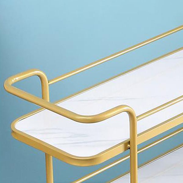 Modern Rolling Prep Table Metal Rectangular Prep Table for Home Use Clearhalo 'furn' 'furn_kitchen_islands_carts' 'Furniture' 'Kitchen & Dining Furniture' 'Kitchen Islands & Carts' 'kitchen_islands_carts' 1200x1200_c02e3db9-4fe0-4371-9620-3e85b1c24848