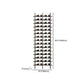 Modern Floor Wine Bottle & Glass Rack Metal Wine Rack with Wine Storage