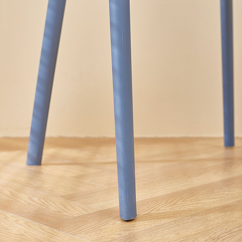 Nordic Open Back Side Chair Plastic Indoor Armless Chair for Dining Room Clearhalo 'Dining Chairs' 'Dining Tables & Seating' 'dining_chair' 'furn' 'furn_dining_chair' 'Furniture' 'Kitchen & Dining Furniture' 1200x1200_c02ffde8-1537-4f9c-9a9a-30b16caef24a