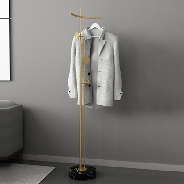 Hall Tree Modern Style Magnificent Metal Panger Hanger Horizontal Bar Hall Stand