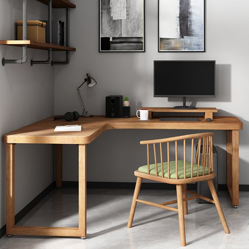 Scrivania per ufficio in legno massiccio contemporaneo da 29,53 pollici da ufficio alto