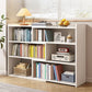 Contemporary Style Bookshelf Open Back Bookcase for Home Office