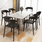 Open Back Dining Side Chair Contemporary Plastic Dining Armless Chair Clearhalo 'Dining Chairs' 'Dining Tables & Seating' 'dining_chair' 'furn' 'furn_dining_chair' 'Furniture' 'Kitchen & Dining Furniture' 1200x1200_c03a1fa3-8686-4014-94f4-b668a71f70f8