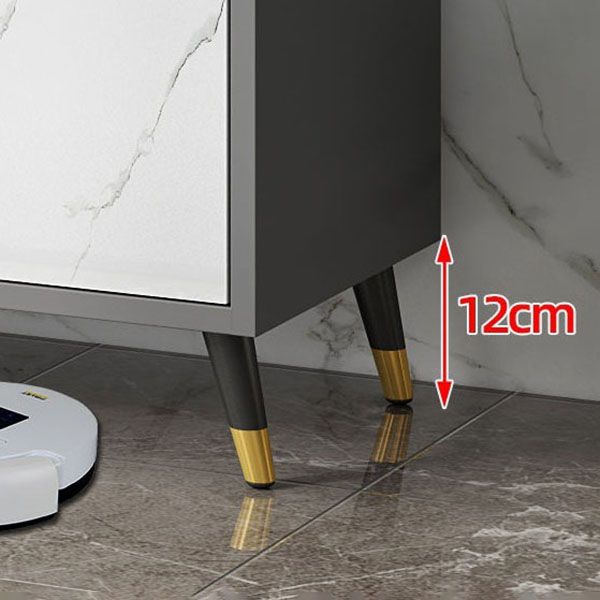 Stone board in stile moderno in stile moderno con cassetti e armadi