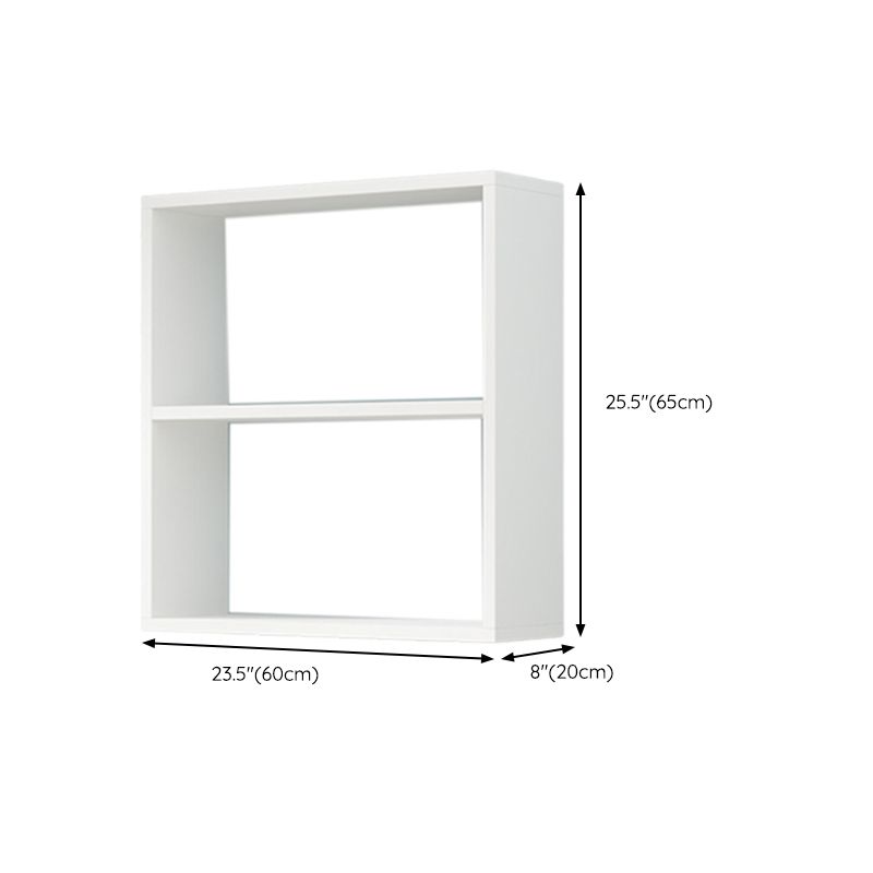 Estantes de madera de madera montadas en la pared modernas estantes abiertos flotantes incluidos estantes de libros para el hogar