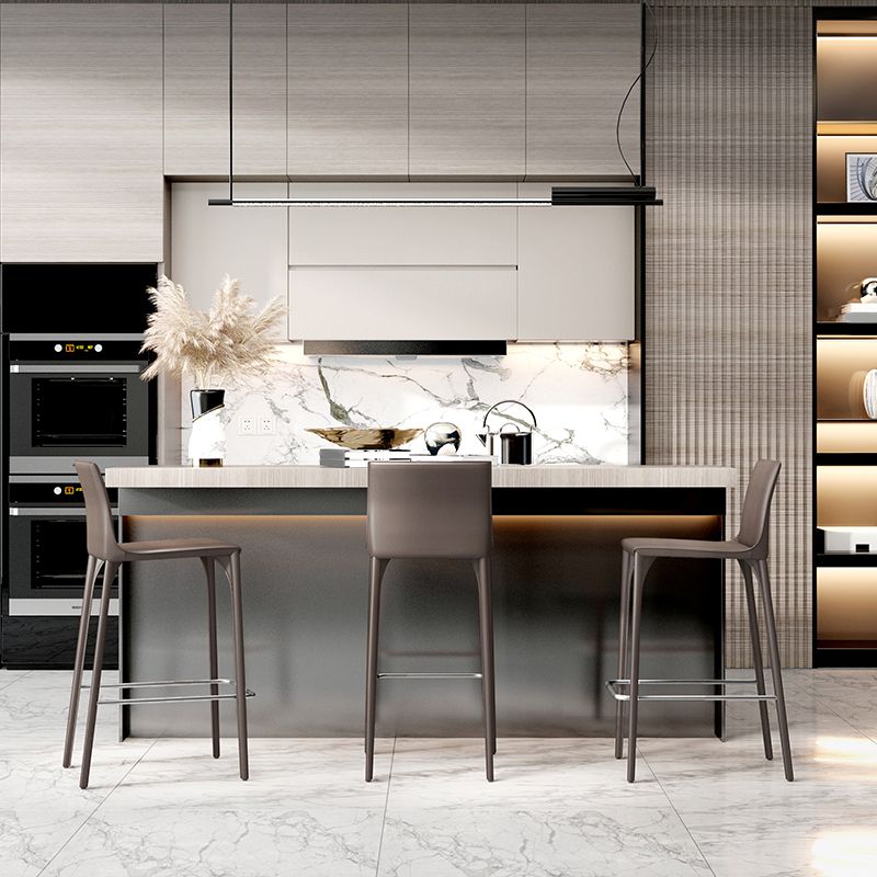 Faux Leather Upholstered Dining Stools Low Back Dining Stools Clearhalo 'Bar Furniture' 'Bar Stools' 'bar_stools' 'furn' 'furn_bar_stools' 'Furniture' 'Kitchen & Dining Furniture' 1200x1200_c03e7afe-dc06-42f0-8e8f-c02fd8cd9ca0