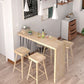 Modern Rectangular Pub Table Set 1/2/5 Pieces Wooden Counter Table Clearhalo 'Bar Furniture' 'furn' 'furn_home_bar_bar_sets' 'Furniture' 'Home Bars & Bar Sets' 'home_bar_bar_sets' 'Kitchen & Dining Furniture' 1200x1200_c04428ef-8055-4d15-b594-36938c467a12