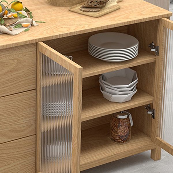 Tavolo da cucina tradizionale cucina stazionaria tavolo da cucina in legno con cassetto