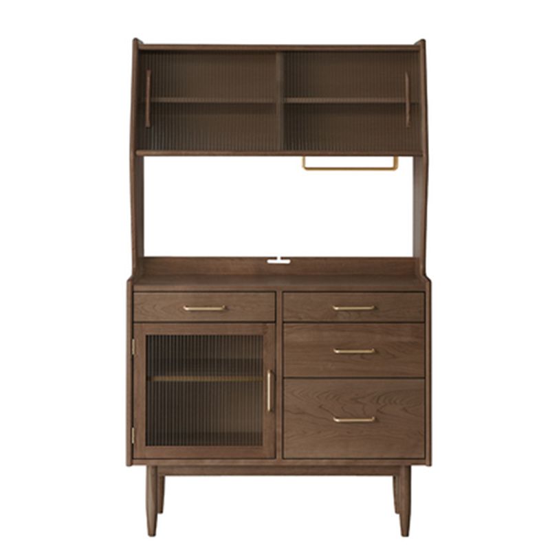 64.96 "H Sideboard zeitgenössischer Stil Masster Holz Speiseselut für Küchen Wohnzimmer