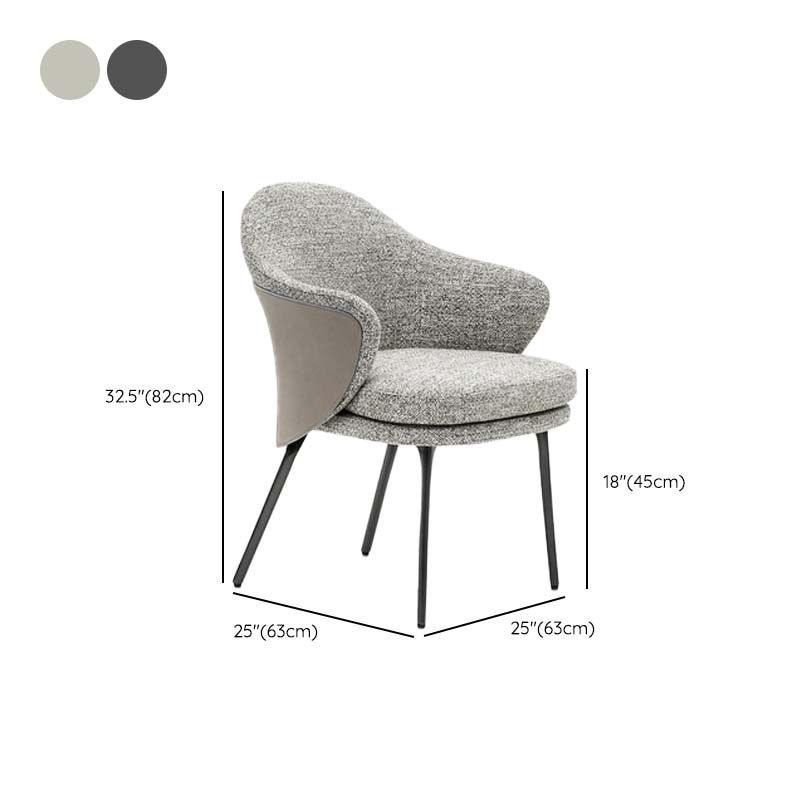 Upholstered Dining Chairs Contemporary Kitchen Dining Side Chair Clearhalo 'Dining Chairs' 'Dining Tables & Seating' 'dining_chair' 'furn' 'furn_dining_chair' 'Furniture' 'Kitchen & Dining Furniture' 1200x1200_c05026b3-c9dd-44a3-af83-fe115ae7bad2