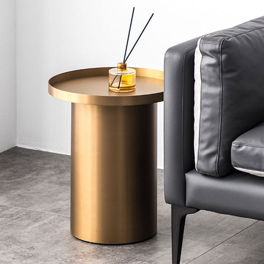 ミッドセンチュリーモダンスチールコーヒーテーブルペデスタルトレイトップカクテルテーブル