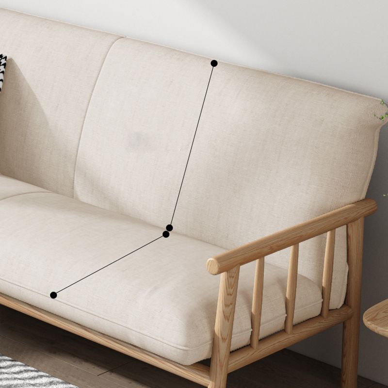 Modern Linen Sofa 28.7"W Tight Back Sofa with Rolled Arm for Living Room Clearhalo 'furn' 'furn_sofas' 'Furniture' 'Living Room Furniture' 'Sofa' 'sofas' 1200x1200_c05468eb-9a8f-4c2e-89bf-bf4e8adb3617