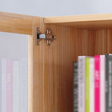 Modern Manufactured Wood Standard Bookcase Natural Vertical Bookcase Clearhalo 'Bookcases' 'furn' 'furn_bookcases' 'Furniture' 'furniture_bookcases' 'kitchen' 'kitchen_bookcases' 'Living Room Furniture' 'Office Furniture' 1200x1200_c0552237-6658-450e-98bf-5de411aa4ebf