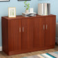 Der zeitgenössische Stil Sideboard Brown Engineered Wood Server mit einstellbaren Regalen
