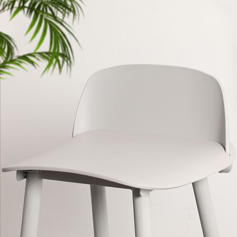 Industrial Style Bar-stool PP Seat Metal Legs Stool for Kitchen Bar Clearhalo 'Bar Furniture' 'Bar Stools' 'bar_stools' 'furn' 'furn_bar_stools' 'furniture_bar_stools' 'Kitchen & Dining Furniture' 'kitchen&dining_furn' 'kitchen' 'kitchen_furn' Furniture' 1200x1200_c057ad9f-c2dc-42f2-8377-05f0d266b534