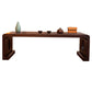 Nordic Cocktail Table Sled Solid Wood Rectangle Single Coffee Table