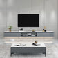 Contemporary Style TV Stand Wall-mounted Enclosed Storage TV Console Clearhalo 'furn' 'furn_tv_stands_entertainment_centers' 'Furniture' 'Living Room Furniture' 'TV Stands & Entertainment Centers' 'TV Stands & Media Storage Furniture' 'tv_stands_entertainment_centers' 1200x1200_c06092da-1571-48c4-9664-f1cf7baf3f90