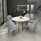 Contemporary Style Round Table Set 1/2/5/7 Pieces Dining Set for Home