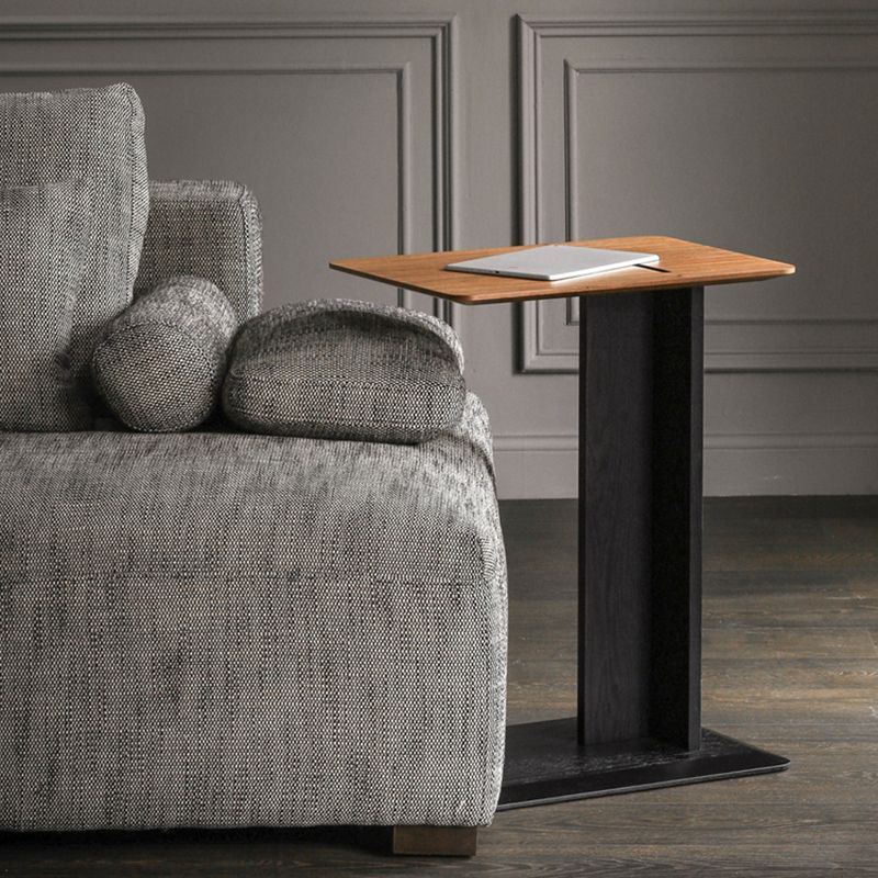 Modern Accent Side Table Wood Square Pedestal Side Table for Living Room Clearhalo 'Coffee & Accent Tables' 'End & Side Tables' 'end_side_tables' 'furn' 'furn_end_side_tables' 'Furniture' 'Living Room Furniture' 1200x1200_c062956b-389b-4978-b464-dc5e664ac2da