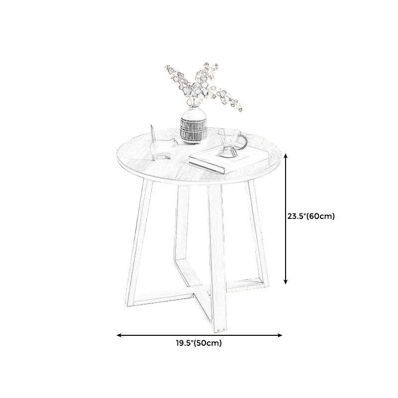 21.7" Wood Accent Accent Side Table, Solid Wood in Natural Finish Clearhalo 'Coffee & Accent Tables' 'End & Side Tables' 'end_side_table' 'end_side_tables' 'furn' 'furn_end_side_tables' 'Furniture' 'furniture_end_side_table' 'Living Room Furniture' 1200x1200_c06c5d80-672e-45a6-a6db-d3b85281b4dd