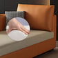 Modern Chaise Lounge Chair Recessed Arms Chaise with Pillows