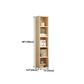Scandinavian Pine Standard Bookshelf Vertical Closed Back Bookshelf for Living Room Clearhalo 'Bookcases' 'furn' 'furn_bookcases' 'Furniture' 'furniture_bookcases' 'kitchen' 'kitchen_bookcases' 'Living Room Furniture' 'Office Furniture' 1200x1200_c06fc91e-a1e9-4937-aa0f-6f5f3b1842ae