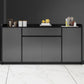 Sideboard in legno ingegnerizzato in stile moderno con 2-disegno e 4 porte