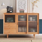 Sliding Door Sideboard Contemporary Side Board for Dining Room Clearhalo 'buffet_sideboard' 'Buffets & Sideboards' 'furn' 'furn_buffet_sideboard' 'Furniture' 'Kitchen & Dining Furniture' 1200x1200_c075625e-6958-4dc2-947b-521095b5b5c6