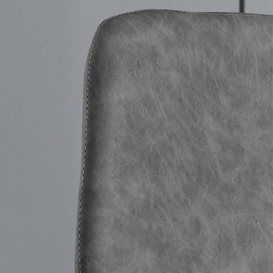 Scandinavian Footrest Reception Stool Matte Finish Faux Leather Barstool Clearhalo 'Bar Furniture' 'Bar Stools' 'bar_stools' 'Furniture' 'furniture_bar_stools' 'Kitchen & Dining Furniture' 1200x1200_c07576c1-ed93-400e-87c1-6506eced9f46