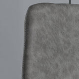 Scandinavian Footrest Reception Stool Matte Finish Faux Leather Barstool Clearhalo 'Bar Furniture' 'Bar Stools' 'bar_stools' 'Furniture' 'furniture_bar_stools' 'Kitchen & Dining Furniture' 1200x1200_c07576c1-ed93-400e-87c1-6506eced9f46