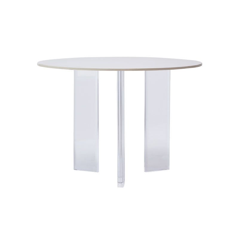 Tavolo da pranzo rotondo set 1/2/3 pezzi tavolo in pietra moderno con sedie