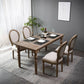 Rectangle Dining Site Table Mid-Century Style Solid Wood Dinner Table with 4 Legs Clearhalo ' dining_table' 'Dining Tables & Seating' 'Dining Tables' 'furn' 'furn_dining_table' 'Furniture' 'furniture_dining_table' 'Kitchen & Dining Furniture' 'kitchen&dining_furn' 'kitchen' 'kitchen_dining_table' 1200x1200_c07be25e-fda3-4e82-9e00-a4e822eba435