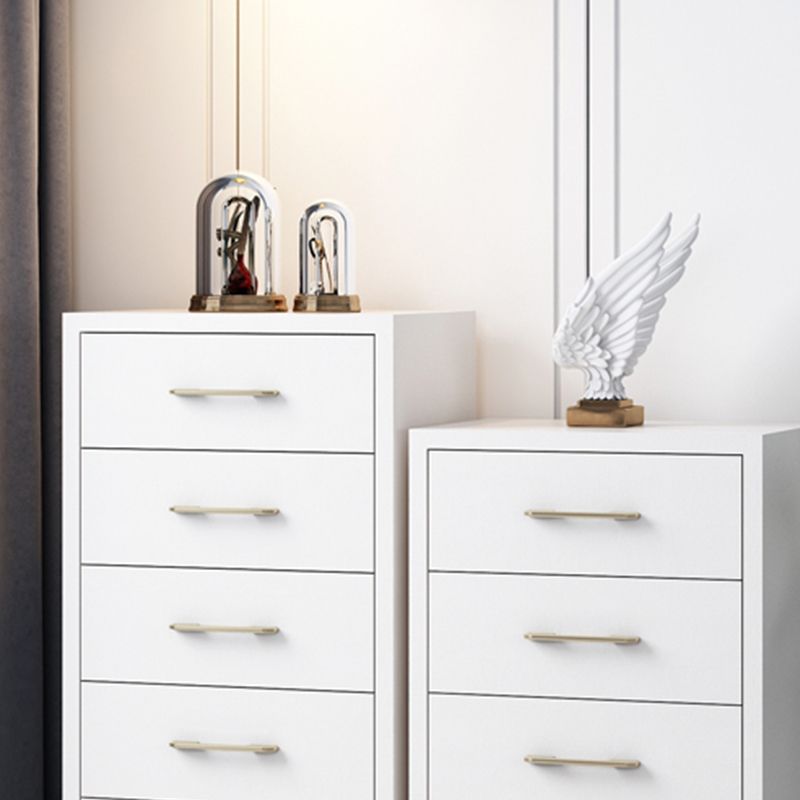 Glam verticale opbergkast slaapkamer 16 "W houten borst met laden