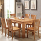 Traditional Wooden Dining Room Set with Rectangle Top and 4 Legs Base Dining Furniture Clearhalo 'Dining Room Sets' 'Dining Tables & Seating' 'dining_room_set' 'furn' 'furn_dining_room_set' 'Furniture' 'furniture_dining_room_set' 'Kitchen & Dining Furniture' 'kitchen&dining_furn' 'kitchen' 1200x1200_c07f3570-3391-441b-8642-75fb2faec6ed