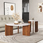 Stone Coffee Cocktail Table Modern 3 Legs Coffee or End Table Clearhalo 'Coffee & Accent Tables' 'Coffee Tables' 'coffee_tables' 'furn' 'furn_coffee_tables' 'Furniture' 'Living Room Furniture' 1200x1200_c0804894-2ffe-42aa-92fa-78ceaf9d9576