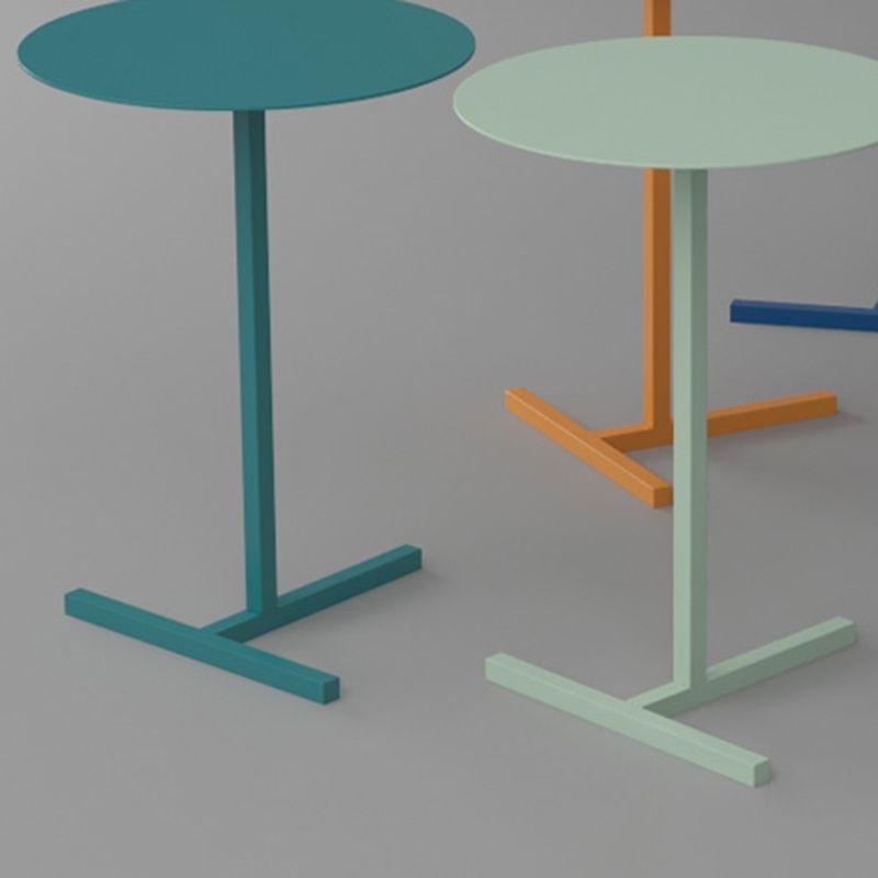 Mid-Century Round Side End Table Pedestal End Table for Living Room Clearhalo 'Coffee & Accent Tables' 'End & Side Tables' 'end_side_tables' 'furn' 'furn_end_side_tables' 'Furniture' 'Living Room Furniture' 1200x1200_c081cc8f-53a1-4502-8481-e080796ec50b