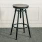 Adjustable Height Bar Stools Industrial Barstool with Metal Legs Clearhalo 'Bar Furniture' 'Bar Stools' 'bar_stools' 'furn' 'furn_bar_stools' 'Furniture' 'Kitchen & Dining Furniture' 1200x1200_c0825a6a-32d5-4107-af23-ef0f56112047