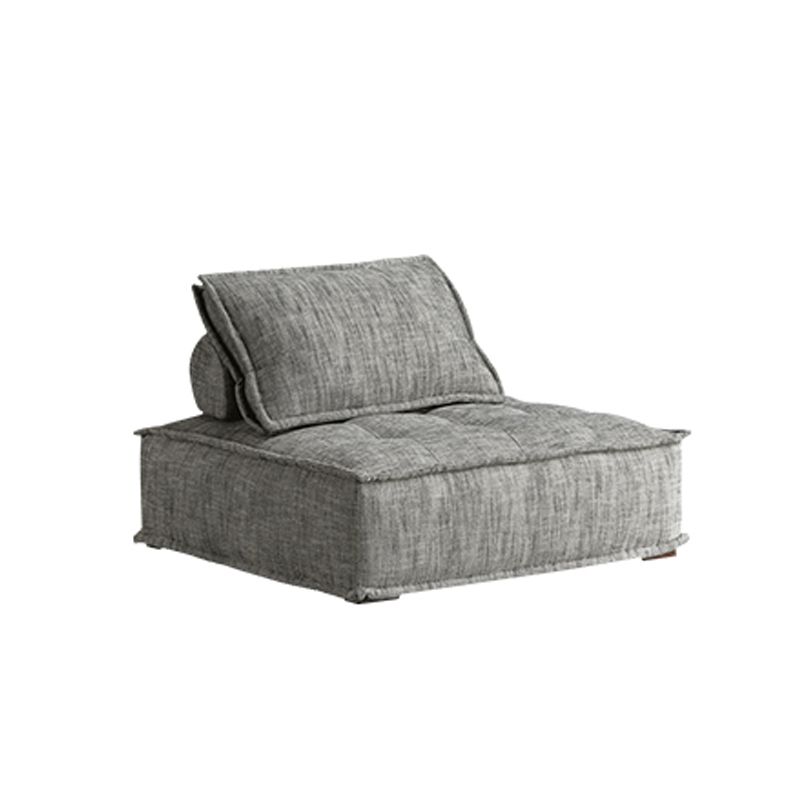 ボルスター枕を備えたモダンなソファボーナスルーム用アームレスセッピー