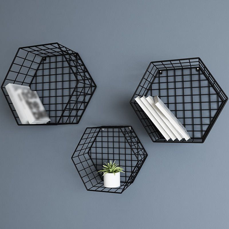 Modern Floating Bookcase Metal Closed Back Wall Mounted Bookshelf Clearhalo 'Bookcases' 'furn' 'furn_bookcases' 'Furniture' 'furniture_bookcases' 'kitchen' 'kitchen_bookcases' 'Living Room Furniture' 'Office Furniture' 1200x1200_c0846d73-be00-4d7f-8eec-c0adb39598bf