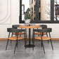 Ensemble de restauration moderne 1/3/4/5 PCS Metal Frame Table et chaises