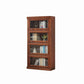 Modern Style Vertical Standard Bookcase Wooden Closed Back Bookshelf Clearhalo 'Bookcases' 'furn' 'furn_bookcases' 'Furniture' 'furniture_bookcases' 'Office Furniture' 1200x1200_c08d6805-d232-47b5-8dae-6441402d1df6