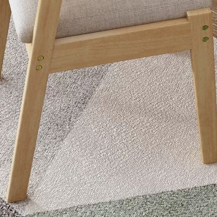 Contemporary Wood Side Chair with Arm Open Back Dining Side Chair for Home Clearhalo ' kitchen&dining_furn' 'Dining Chairs' 'Dining Tables & Seating' 'dining_chair' 'furn' 'furn_dining_chair' 'Furniture' 'furniture_dining_chair' 'Kitchen & Dining Furniture' 'kitchen' 1200x1200_c08d68c6-1c76-4ebb-adc7-20889b9db636