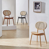 Modern Wood Dining Chair Open Back Dining Side Chair for Home Use Clearhalo 'Dining Chairs' 'Dining Tables & Seating' 'dining_chair' 'furn' 'furn_dining_chair' 'Furniture' 'furniture_dining_chair' 'Kitchen & Dining Furniture' 1200x1200_c08d921f-3cdc-4d5d-b88f-87be527c7cc0