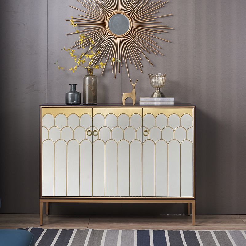 Server glam in legno top cucina server a buffet per soggiorno per soggiorno