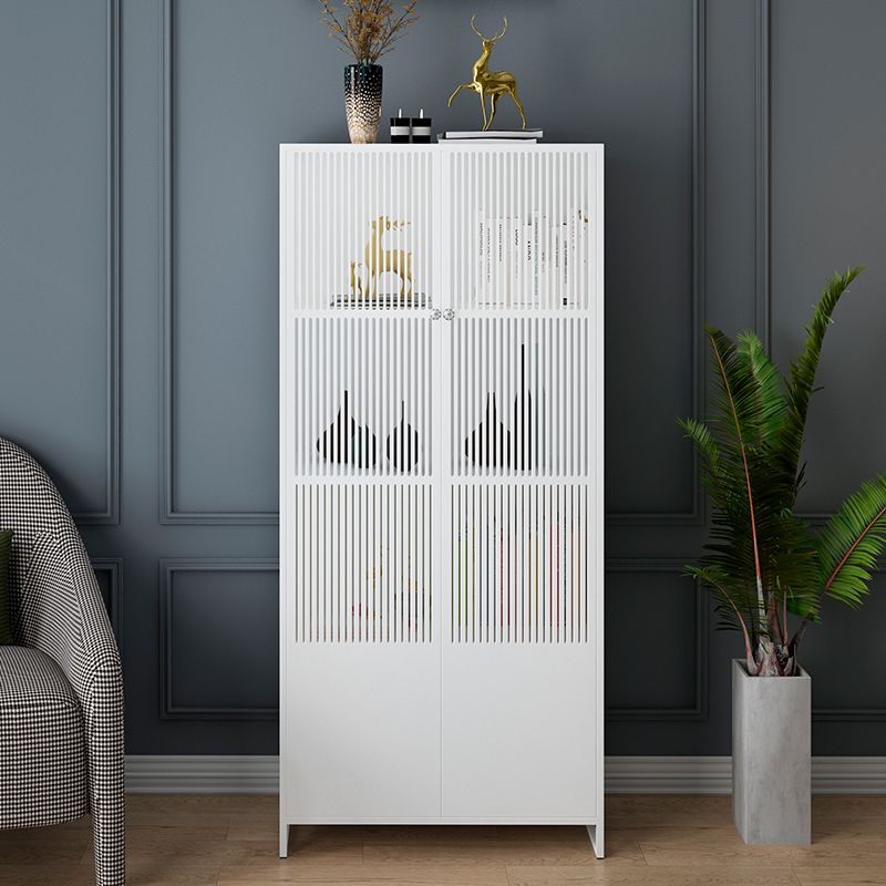 Door Iron Living Room Sideboard Cabinet Modern Buffet Server Cabinet with Storage Clearhalo 'buffet_sideboard' 'Buffets & Sideboards' 'furn' 'furn_buffet_sideboard' 'Furniture' 'Kitchen & Dining Furniture' 1200x1200_c0972e19-2ee6-49e4-8ba9-dcc9dcc62ea7